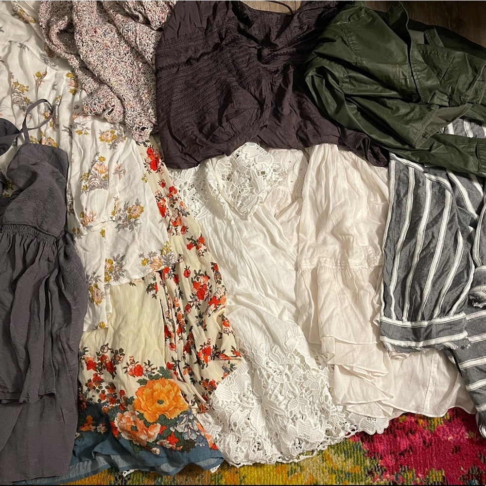 10-piece Free People and Anthropologie Bundle